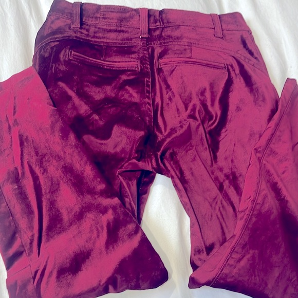 SIWY Los Angeles Red Velvet pants - Picture 4 of 9